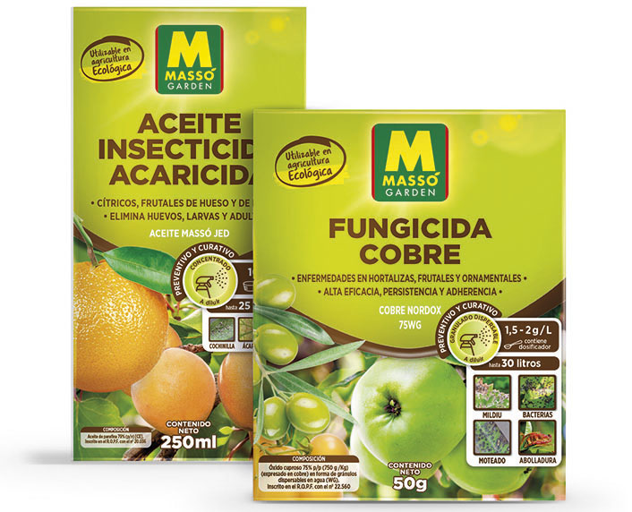 Aceite antiplagas + fungicida para los tratamientos de invierno 